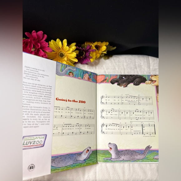 📚New “Going to the Zoo” by Tom Paxton (1996, Hardcover Book)📚 - Picture 4 of 9